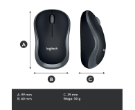 LOGITECH M185 GREY 910-002238 - 69022 - zdjęcie 15
